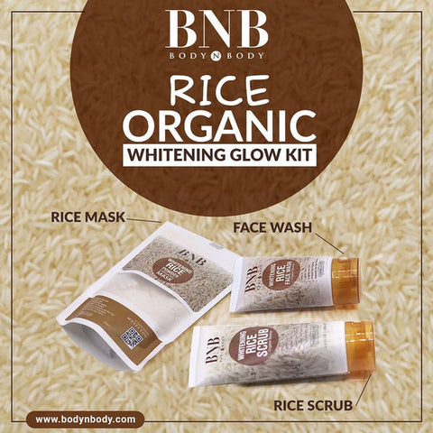 BNB 3 in 1 Rice Extract & Glow Kit