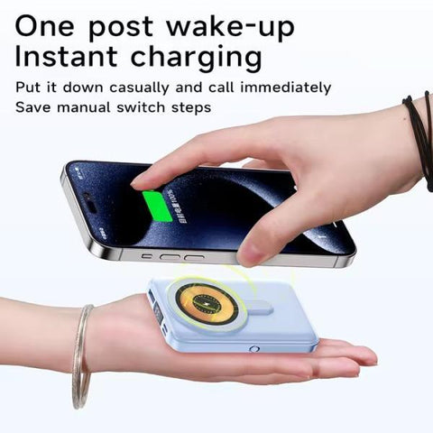 : Portable Fast Charging Power Bank - 10000mAh Compact USB C Charger