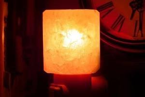 Cylinder shape night salt lamp- Ball shape night salt lamp - Heart shape night salt lamp