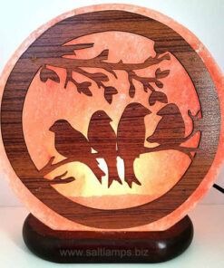 3D Sparrow salt lamp